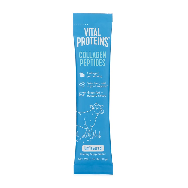Collagen Peptides Sachet, Colágeno (10gr) - Colageno hidrolizado SIN SABOR