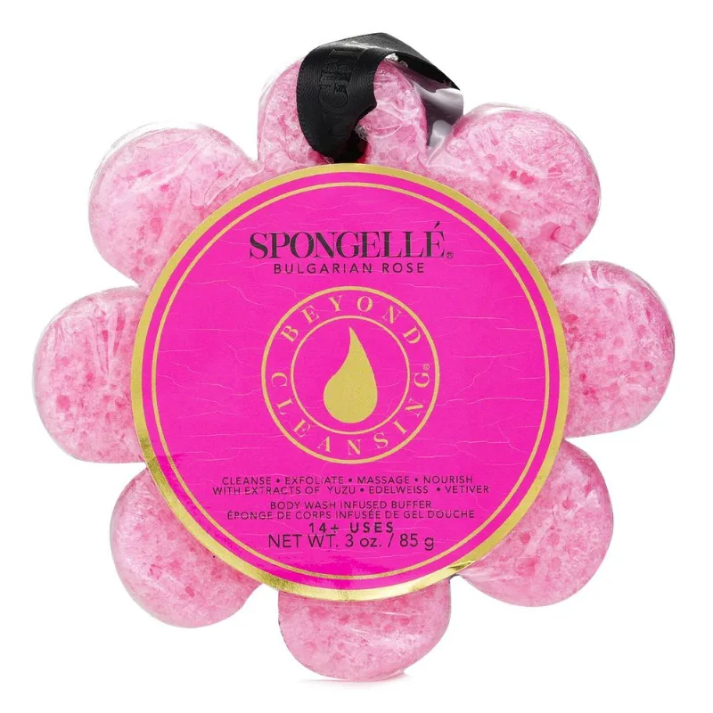 Esponja De Sabão Spongelle Wild Flower Bulgarian Rose 1 Unidade
