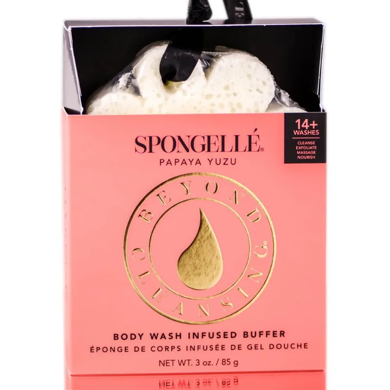 Sabonete Líquido Infundido Buffer Spongellé Papaya Yuzu Travel Size