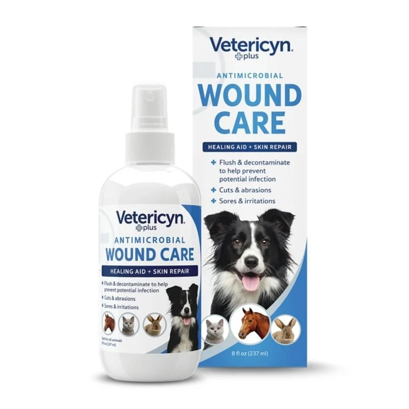 Vetericyn Plus Wound & Skin Care 8oz
