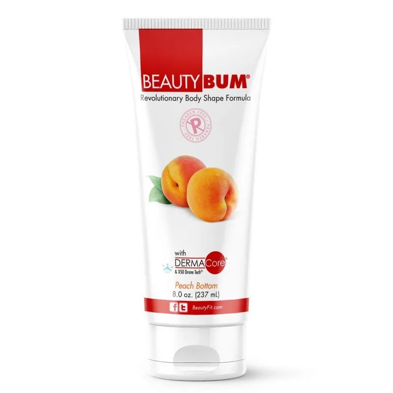 Loção Tonificante Muscular Beautyfit Beautybum Redefinindo Peach 24