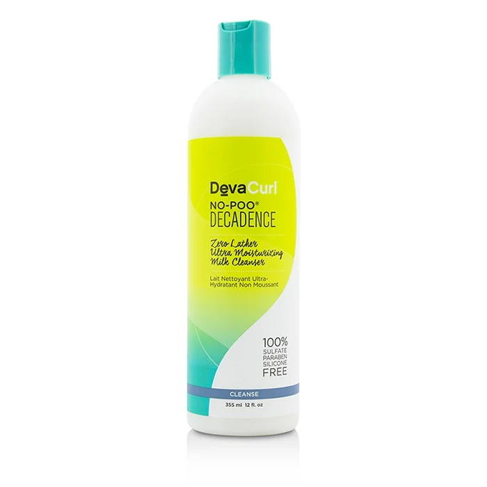 No-poo Decadence (zero Lather Ultra Moisturizing Milk Cleanser - For Super Curly Hair) 355ml/12oz