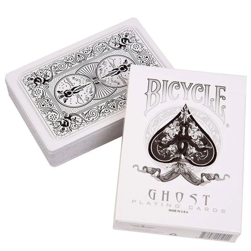 Baralho Bicycle Ghost White - Premium