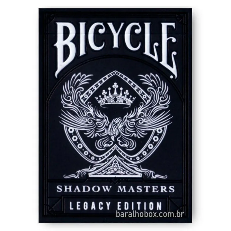 Baralho Bicycle Shadow Master V2 - Legacy Edition