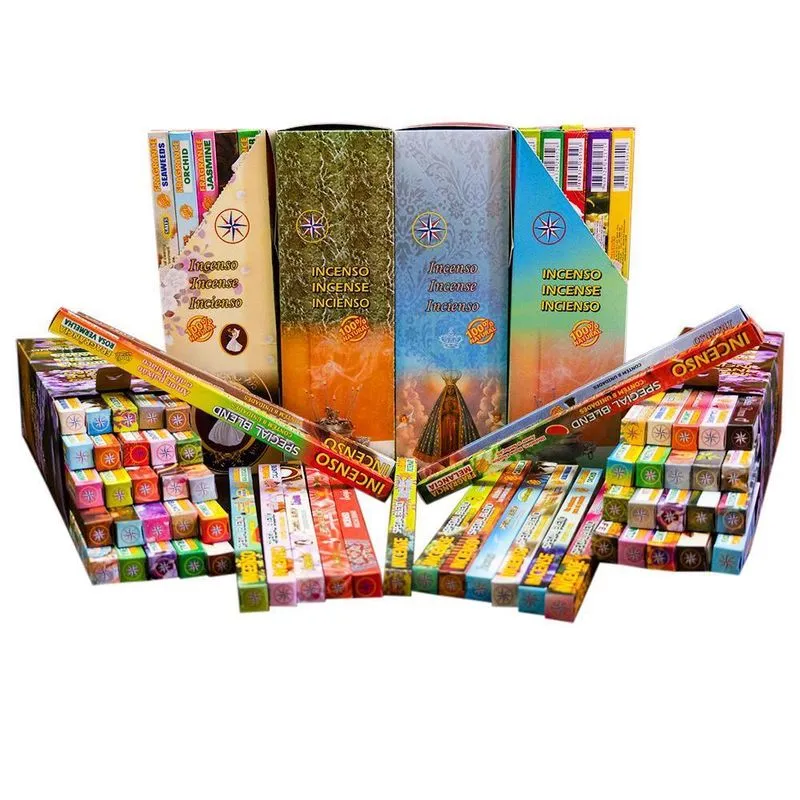 Incenso Special Blend Paz Sortidos 50 Caixas Com 8 Varetas