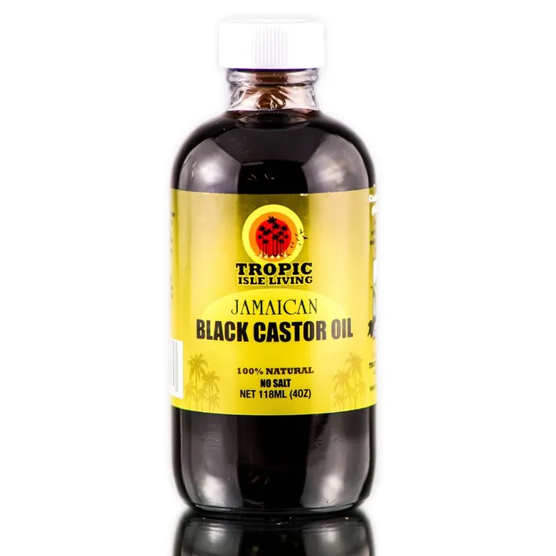 Óleo De Rícino Preto Jamaicano Tropic Isle Living 118ml