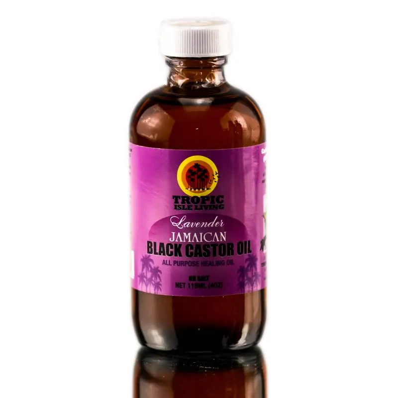 Óleo Tropic Isle Living Jamaican Black Castor Lavanda 120ml