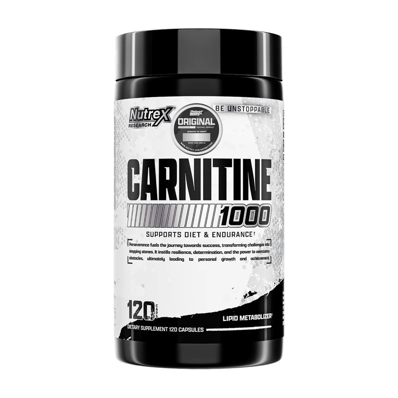 Lipo 6 Carnitine Nutrex quemador de grasa 120 caps SIN SABOR