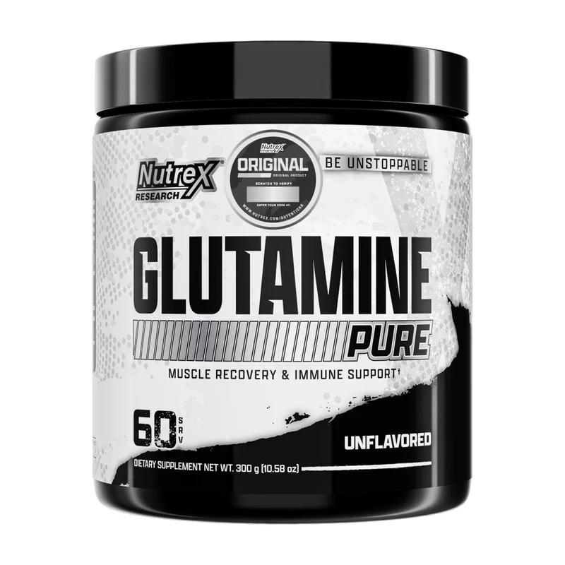 Nutrex glutamina Glutamine Pure 300 gr SIN SABOR
