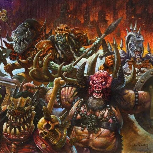 Gwar - The New Dark Ages (BLACK/GOLD MARBLE VINYL) New / Vinyl / The New Dark Ages (BLACK/GOLD MARBLE VINYL) Pit Records
