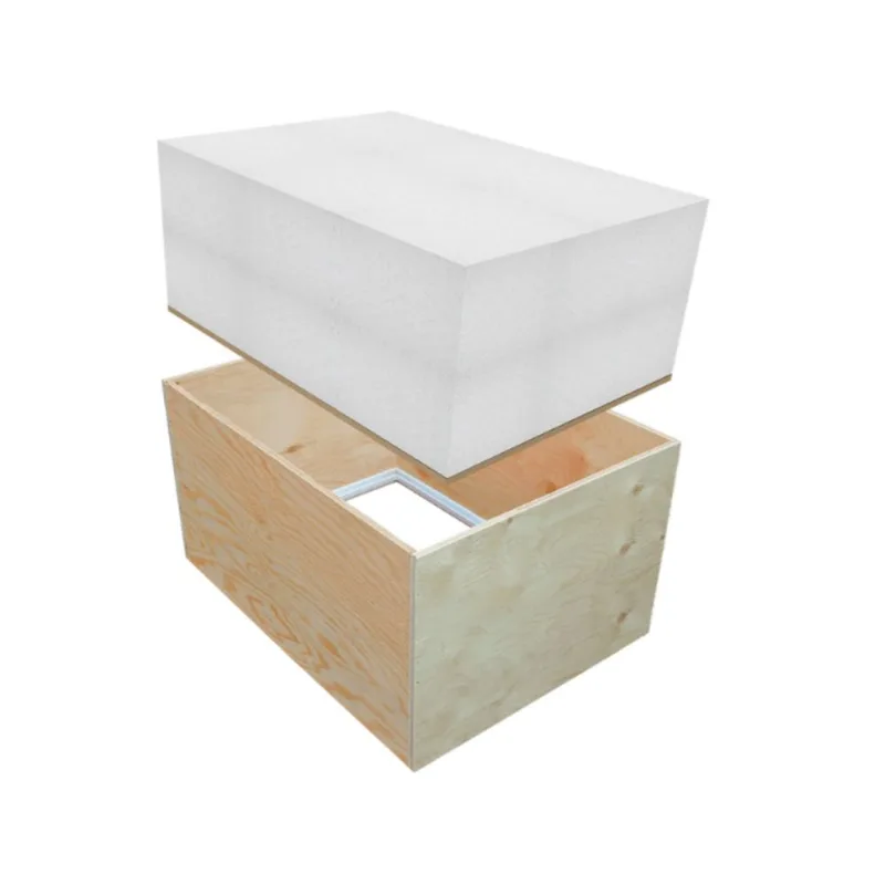 ThermoPro Attic Hatch 22 x 30-in with Security Locks - Wood