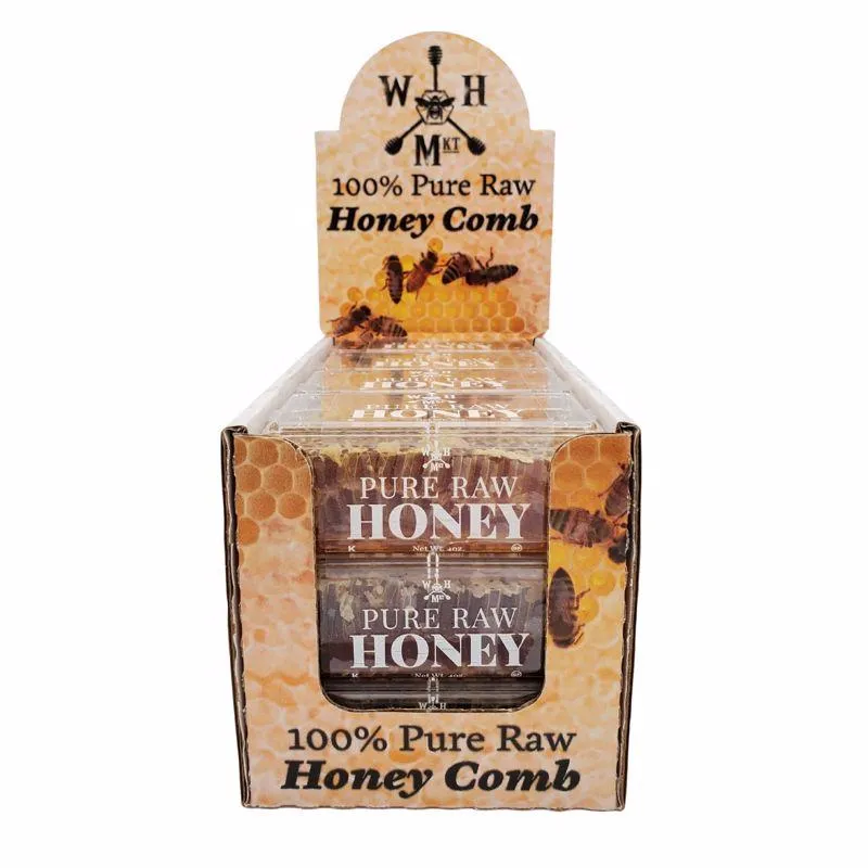 Honey Comb World Honey Market 120 Ml Clamshell (pacote Com 12)