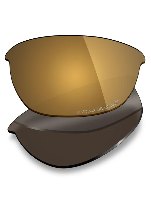 Oakley Half Jacket Special Replacement Lenses by MRY Bronze Gold Mirrored / HD Polarized Plus