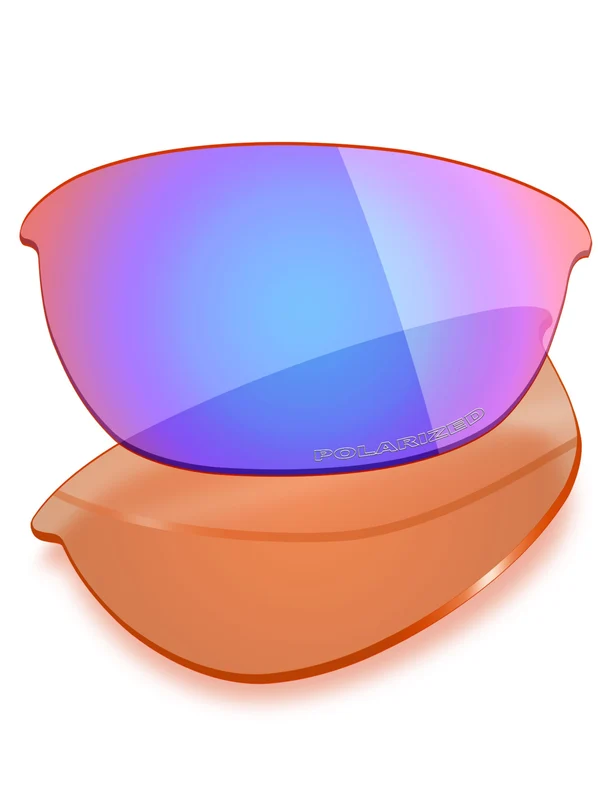 Oakley Half Jacket Special Replacement Lenses by MRY Cobalt Rose Mirrored / HD Polarized Plus