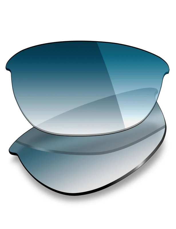 Oakley Half Jacket Special Replacement Lenses by MRY Blue Gradient / Non-polarized