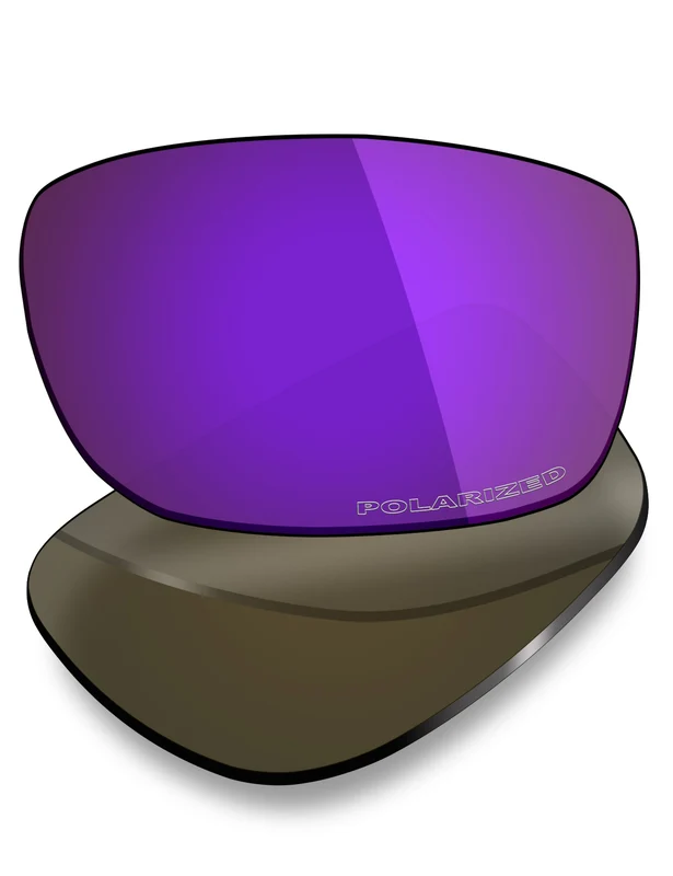 Oakley Racing Jacket Asian Fit 62mm Replacement Lenses by MRY Plasma Purple Mirrored / HD Polarized Ultra