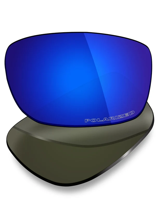 Oakley Racing Jacket Asian Fit 62mm Replacement Lenses by MRY Deep Blue Mirrored / HD Polarized Ultra