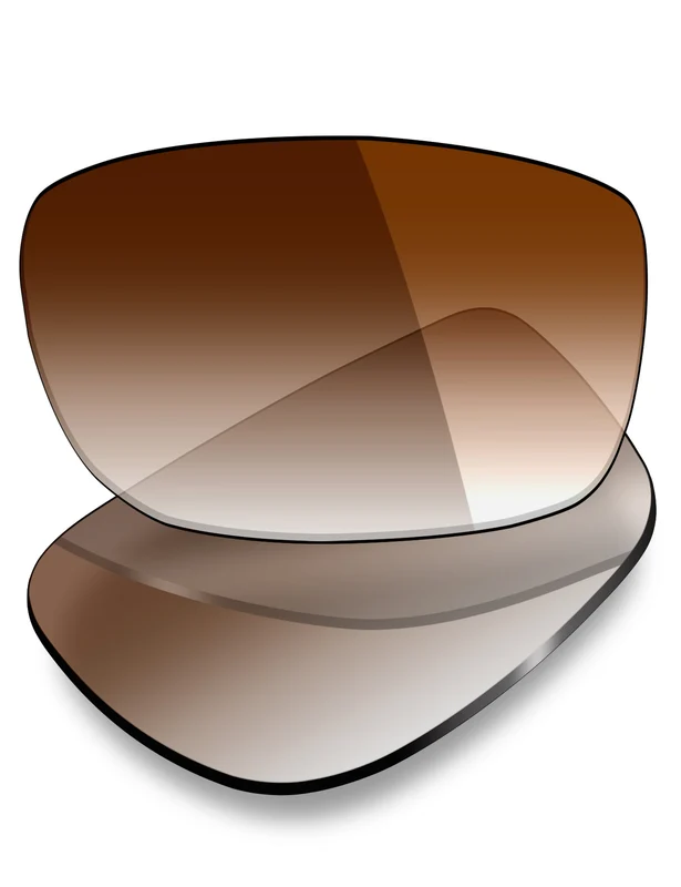 Oakley Racing Jacket Asian Fit 62mm Replacement Lenses by MRY Brown Gradient / Non-polarized