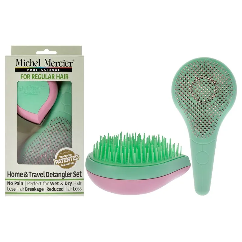 Conjunto Desembaraçador Para Casa E Viagem - Cabelo Normal Por Michel Merci