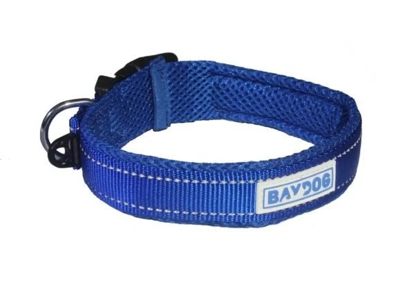 Baydog Tampa Dog Collar Blue / XX-Large