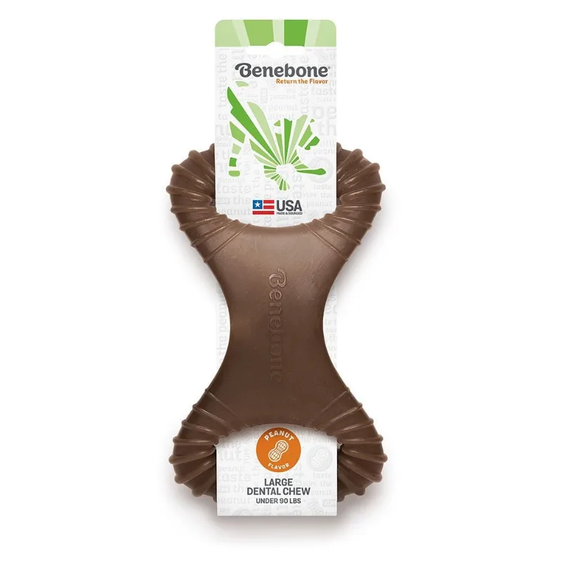 Benebone Dental Chew Pasta de Amendoim Tamanho:P