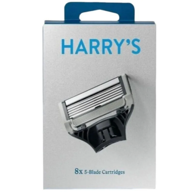 Recargas Lâmina Barbear Harry's - 8 Unidades