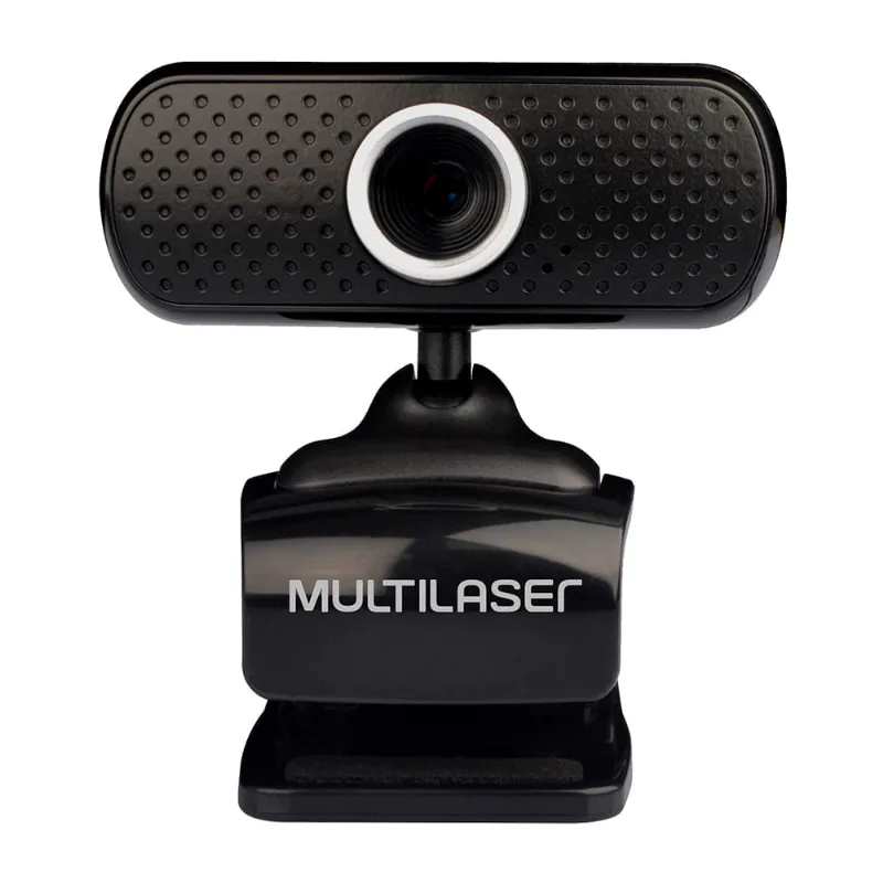 Webcam Standard 480p 30Fps Sensor Cmos Microfone Conexão USB Preto - WC051X [Reembalado]