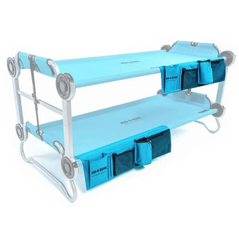 Disc-O-Bed Kid-O-Bunk Polyester Side Organizer - Teal