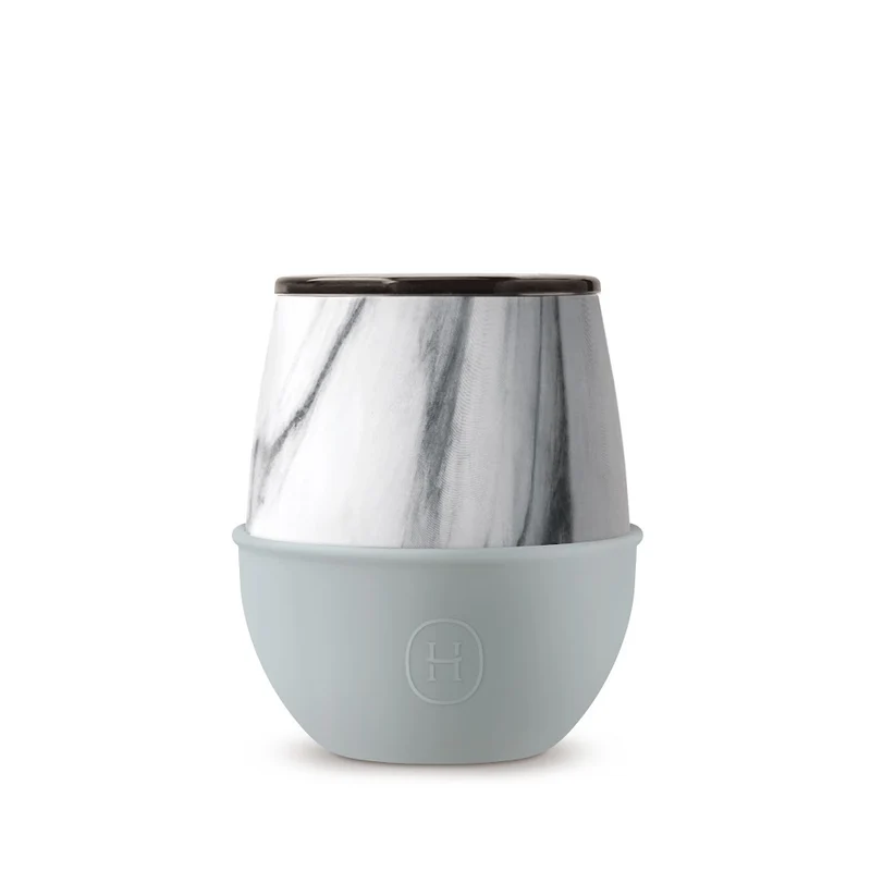 Hydy Delicia Tumbler 240ML White Marble DTBWhite Marble - Cumulus