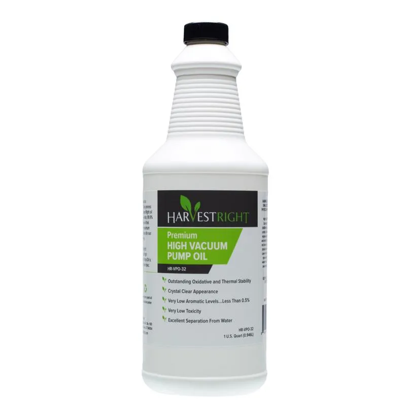 Bomba De Alto Vácuo Oil Harvest Right Premium 1l