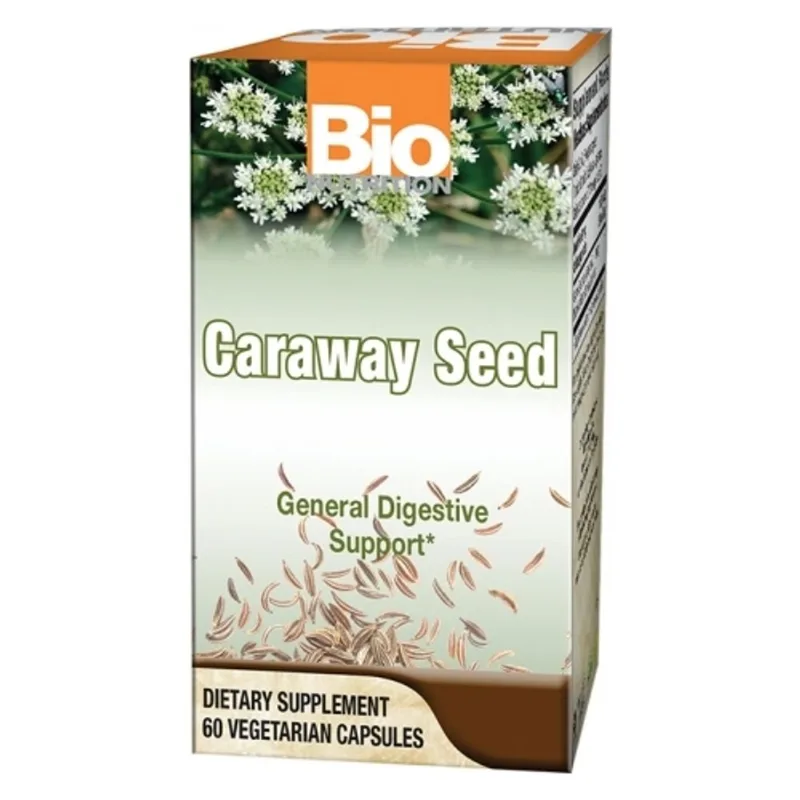 Semente De Alcaravia 1000 Ui 60 Cápsulas De Vegetais Da Bio Nutrition Inc