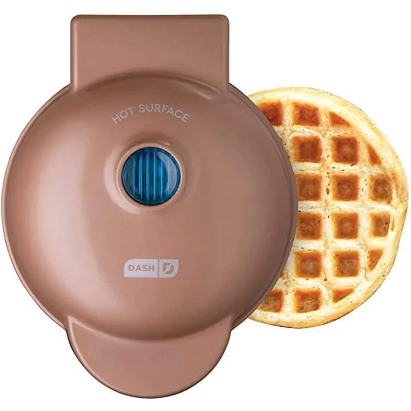 Dash Mini Maker Waffle Cor Cobre - 110v