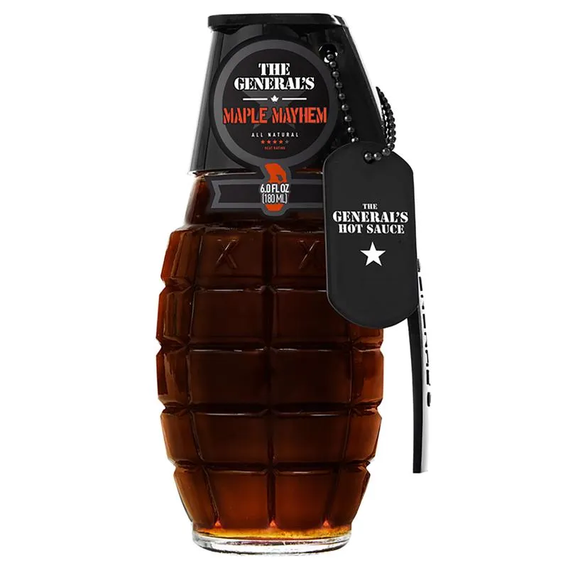 Sauce The General's Hot Sauce Maple Mayhem 180 Ml