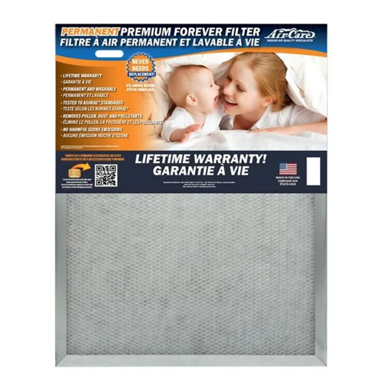 Air Care 18 x 30 x 1-in Premium Permanent Washable Air Filter