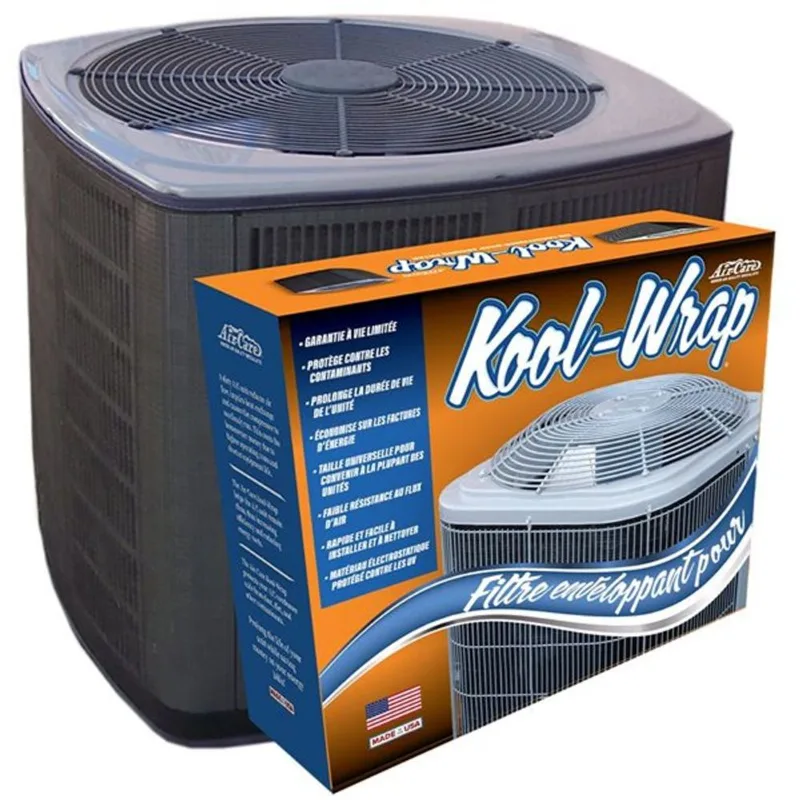 Air-Care Washable Kool Wrap Universal Air Conditioner Filter - 10 x 10-in