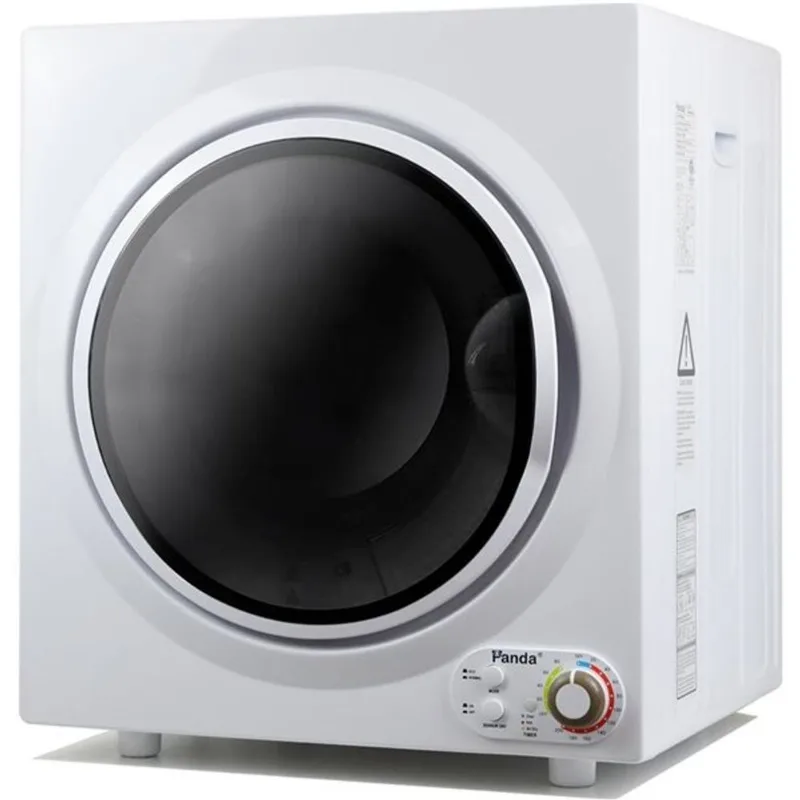 Panda 3.5 ft³ 110V Black & White Electric Portable Compact Dryer