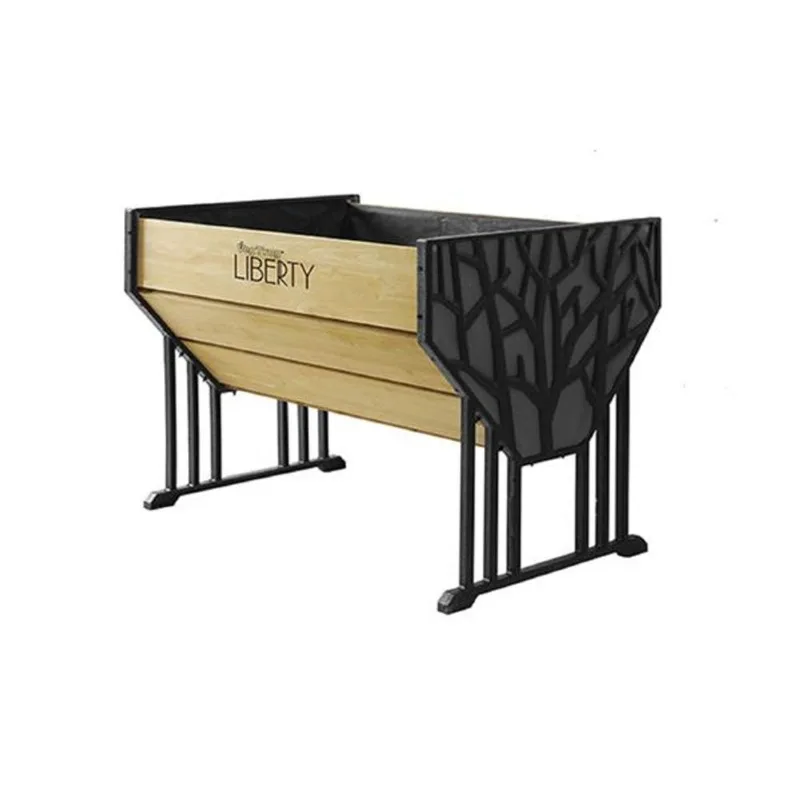 Vegtrug Liberty 31-in x 29.75-in Multicoloured Raised Garden Planter