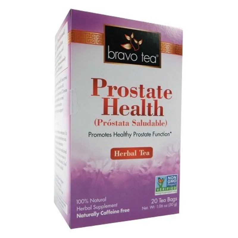 Prostate Health Tea 20 Sacos Da Bravo Tea &amp; Herbs