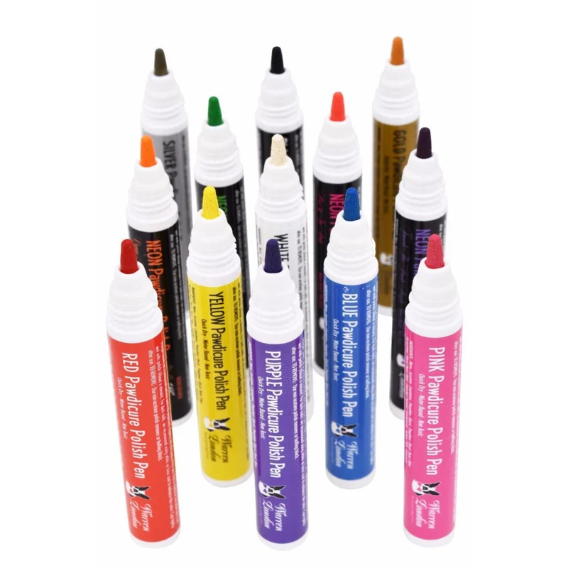 Dog Pawdicure Polish Pens Neon Pink