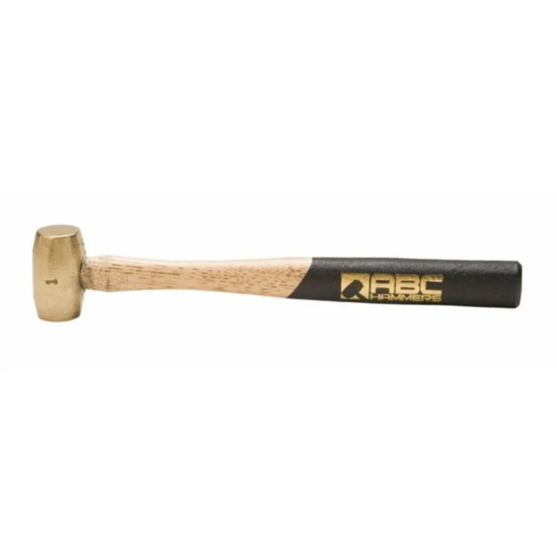 ABC Hammers Stricking Hickory Handle Steel Reinforced Sledge Hammer - 1 lb