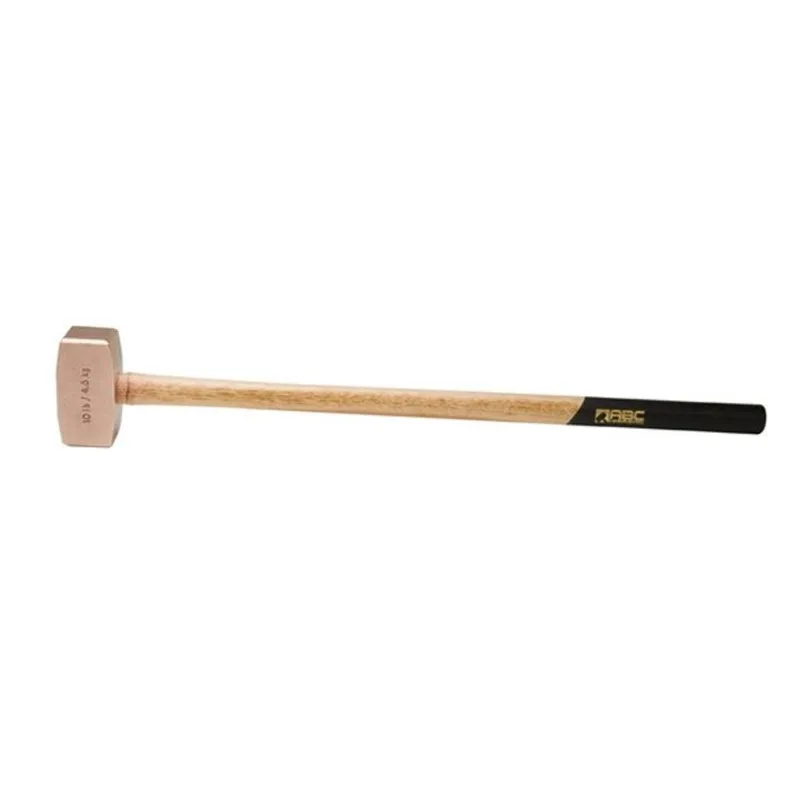 ABC Hammers Hickory Handle Steel Reinforced Sledge Hammer - 10 lb
