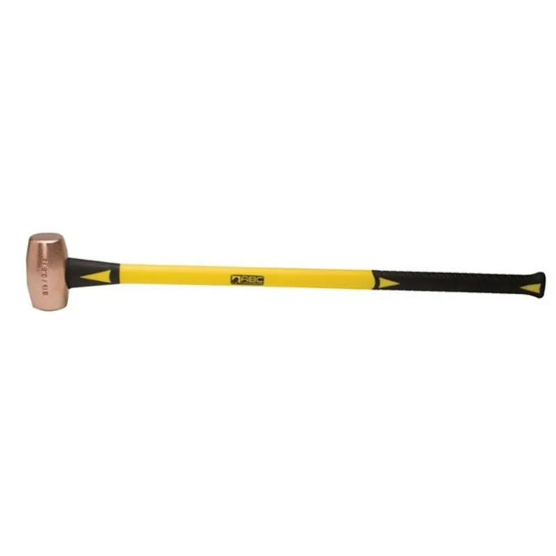 ABC Hammers Fibreglass Handle Steel Reinforced Sledge Hammer - 8 lb
