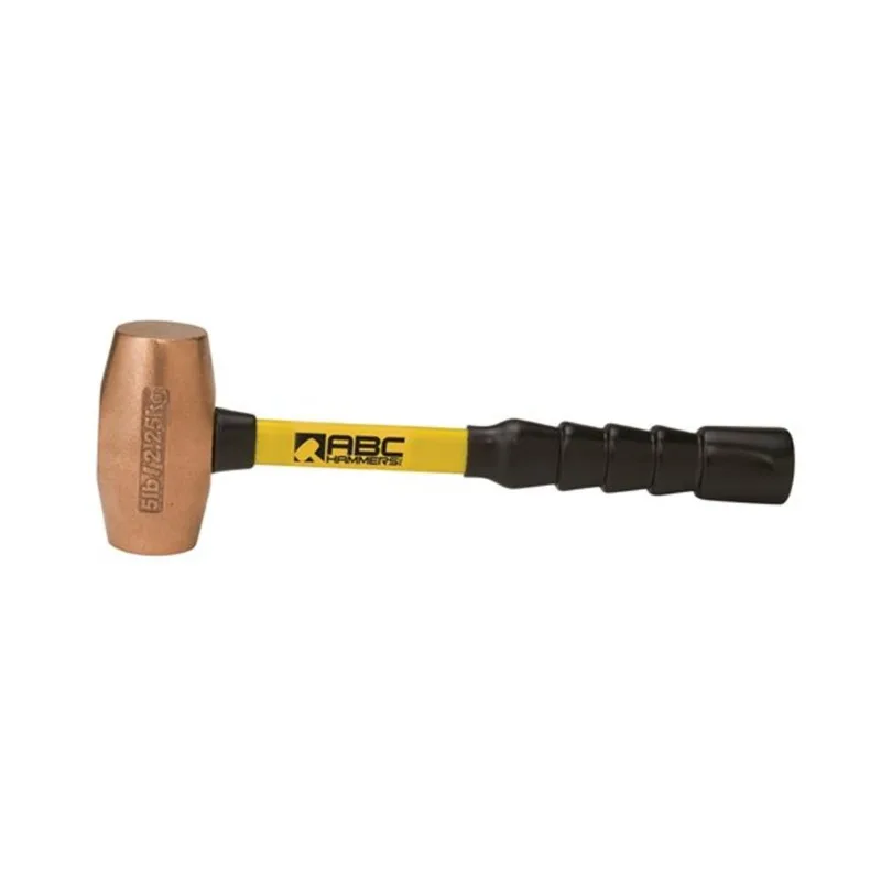 ABC Hammers Stricking Hickory Handle Steel Reinforced Sledge Hammer - 5 lb