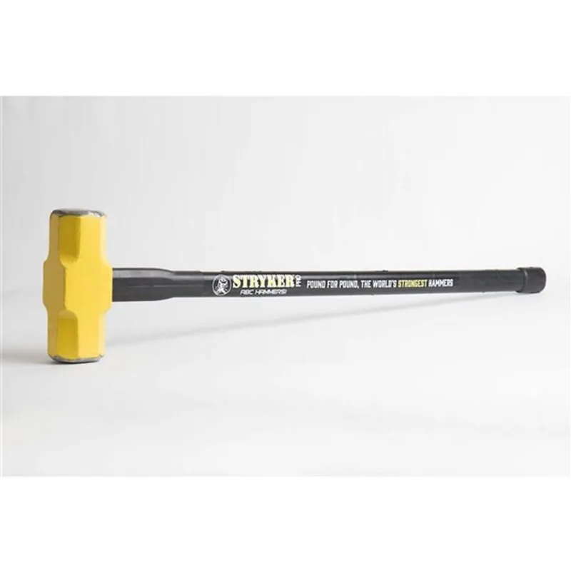ABC Hammers Steel Reinforced Rubber Handle Hammer - 12 lbs - 36-in