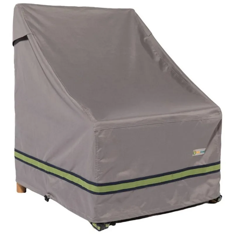 Duck Covers Soteria Rain Proof Patio Chair Cover - Polyester - 32-in - Grey