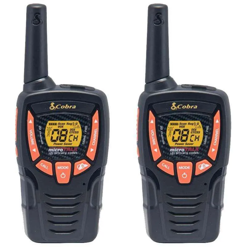 Rádio Comunicador Cobra ACXT345 40km Homologação: 2054130920