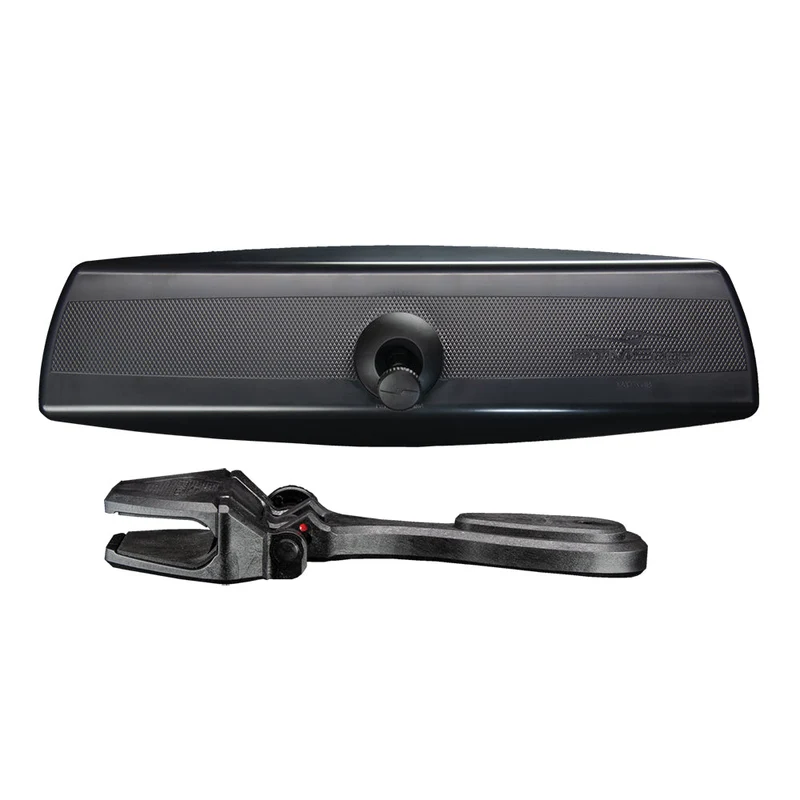 PTM Watersports Mirror/Bracket Kit w/VR-140 PRO Mirror CFR-200 (Black)