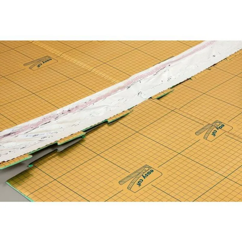 Floor Comfort 5 mm Premium HFPS/Film Floor Underlayment 100 sq.ft Gold/Green