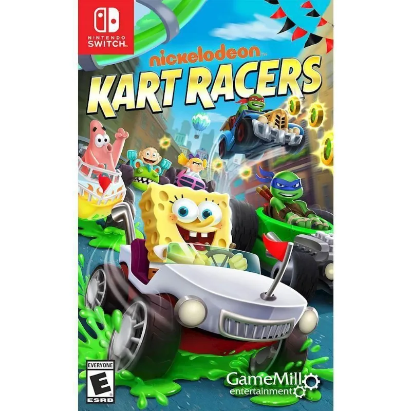 Jogo Nickelodeon Kart Racers - Para Nintendo Switch