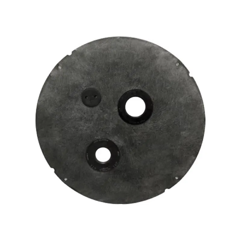 Tampa De Lavatório Jackel Sf2000e 52 Cm De Polietileno Preto Redondo
